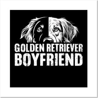 Golden Retriever Boyfriend Posters and Art